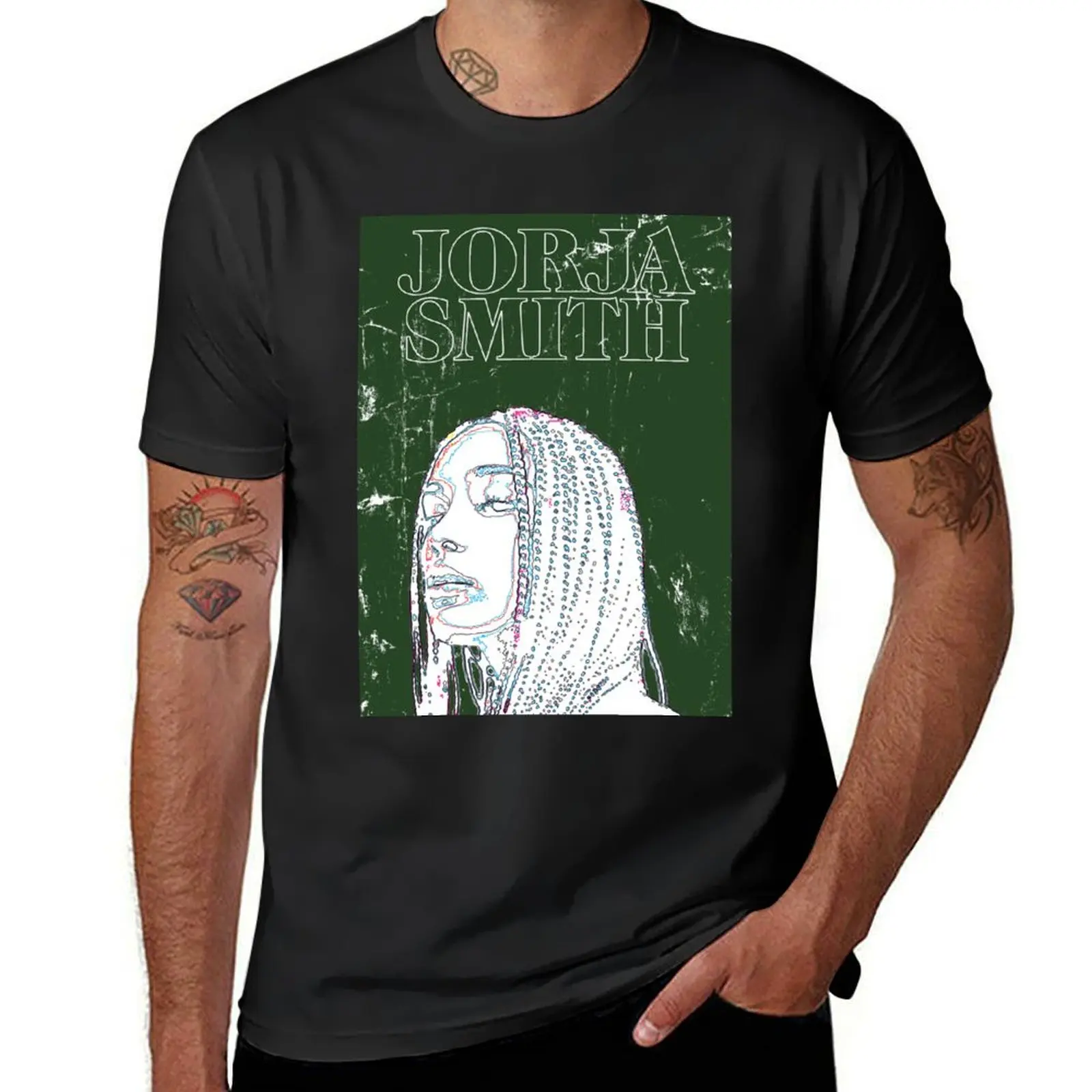 Jorja Contour T-Shirt customs boys animal print mens cotton t shirts