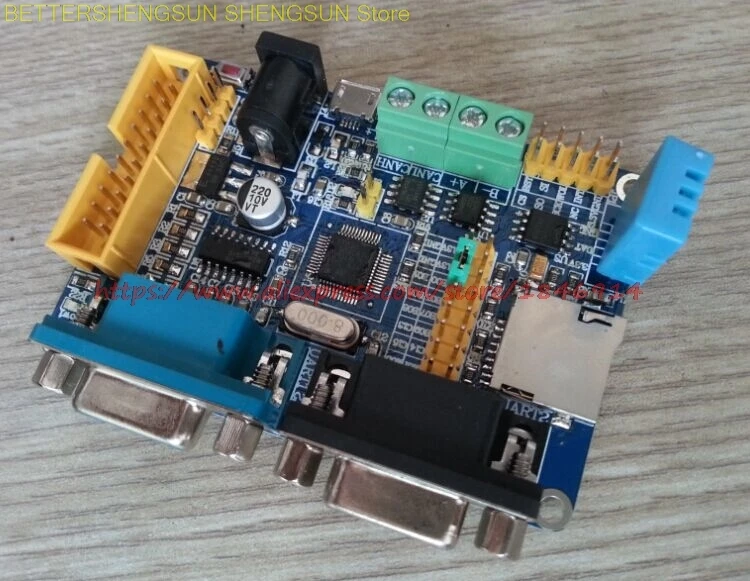 

Плата STM32F103C8T6 RS485 DHT11 может измерять температуру и влажность 2 TF RS232