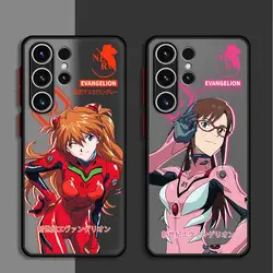 Anime E-Evangelion 01 Phone Case for Samsung Galaxy S23 Ultra S22 S20 FE S21 Plus 5G S10 Plus S22Ultra Matte Shockproof Cover