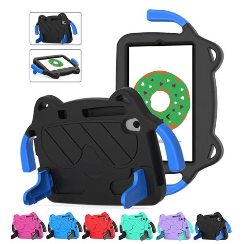 Funda para Samsung Galaxy Tab A9 Plus 11 pulgadas A8 10,5 X200 A7 Lite 8,7 T220 S6 T860 S5e 10,5 A7 T500 cubierta con soporte de mango EVA para niños