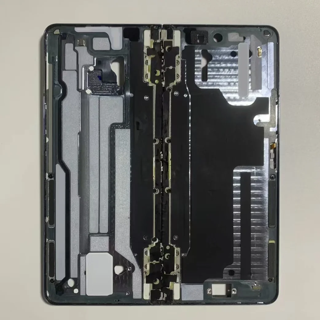 

Средняя рамка корпуса с шарниром, вращающимся валом, гибкий кабель в сборе, маленькие царапины для Samsung Fold 4, F936 U F N