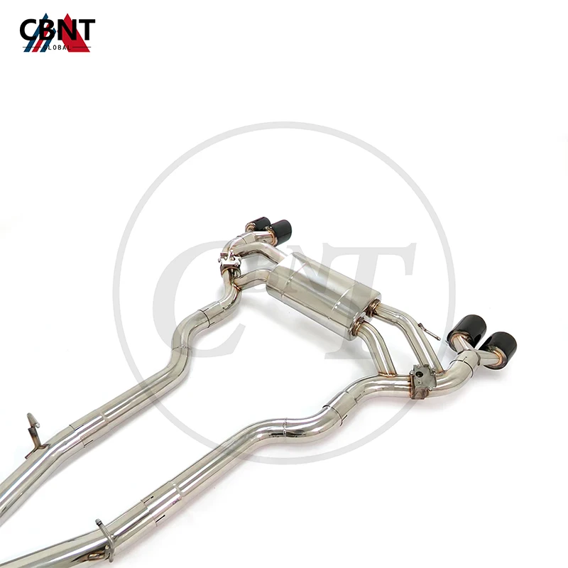 CBNT for BMW M5 F90 4.4T Valved Exhaust-Pipe High Quality SS304 Valvetronic Catback Tuning Exhaust System