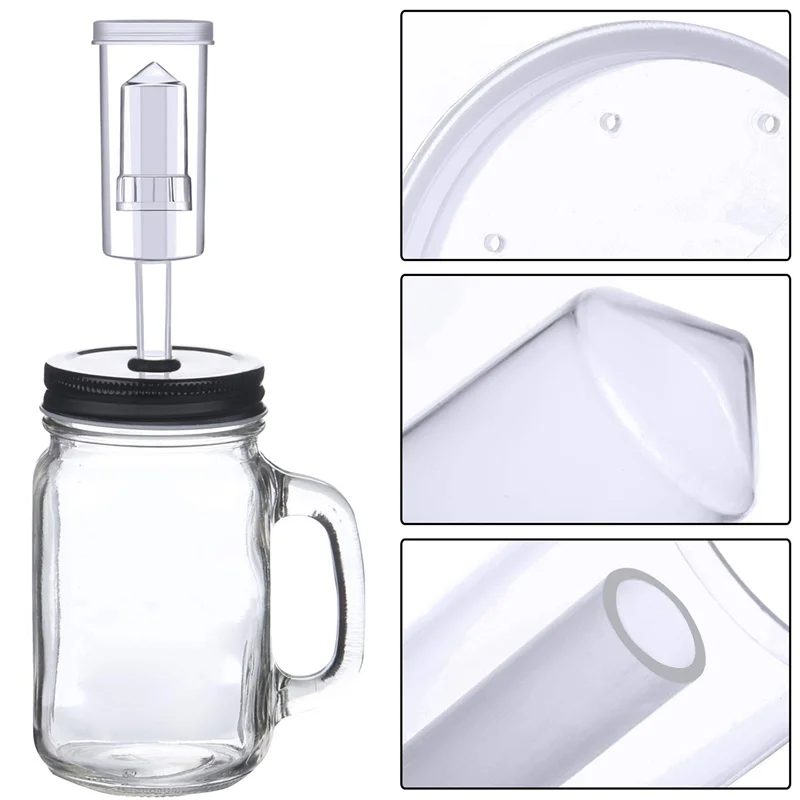 مجموعة ABWR-Airlock للتخمير، 80 قطعة من الحلقات السيليكونية و6 قطع غرفة الضغط البلاستيكية للحفاظ على وصنع النبيذ