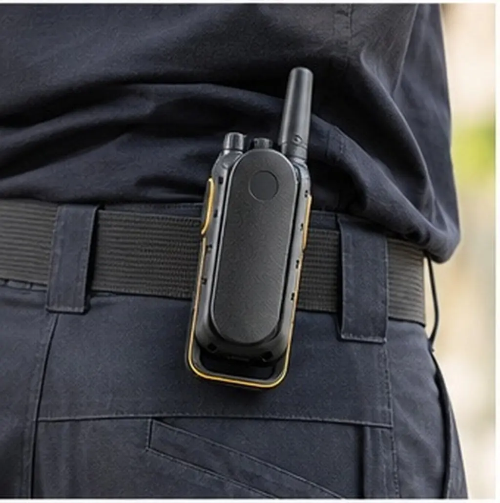 Universal Radio Belt Clip Plastic Replacement Compatible with T80 T82 T80ex Walkie Talkies Quick Release Back Clip