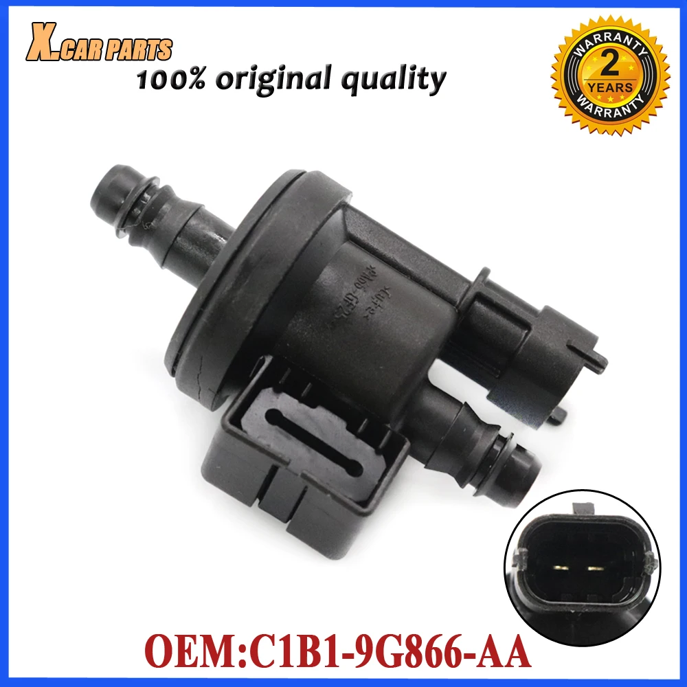 Purifying Exhaust Steam Solenoid Valve C1B1-9G866-AA For Ford Fiesta Focus Fuel Purge Valve 0280142517 C1B19G866AA