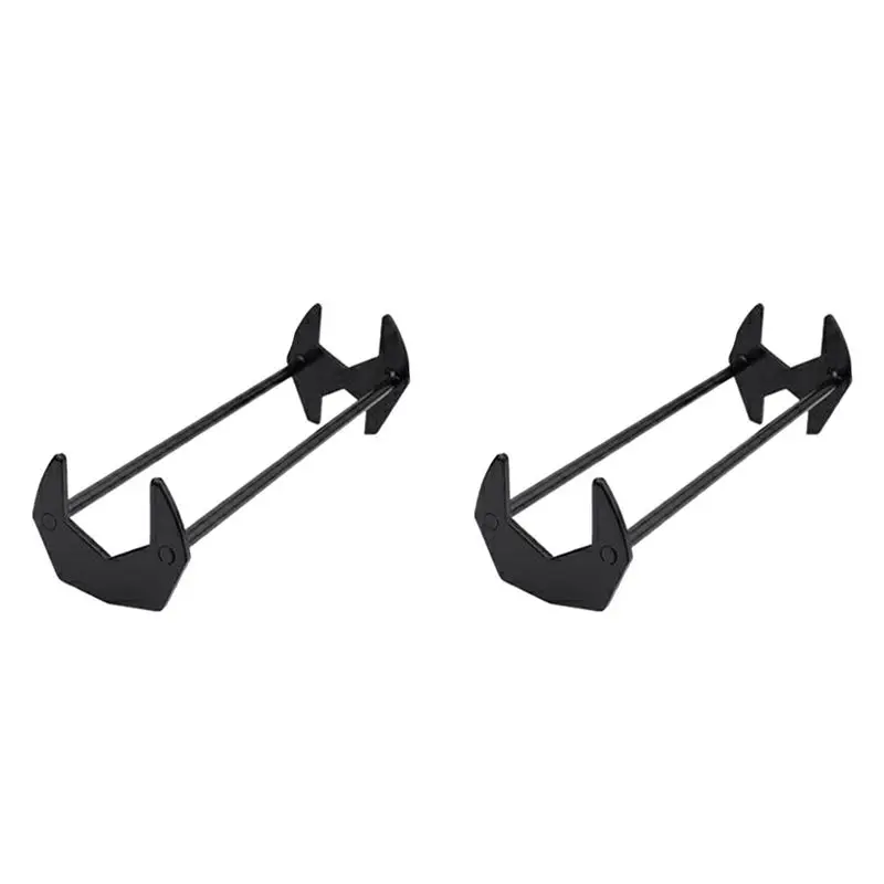 RMWIN-2X Kitchen Repair Plumbing Tool Sink Faucet Key Plumbing Pipe Four-Claw Wrench Bathroom Wrench Tool Sets 3 Bayonet