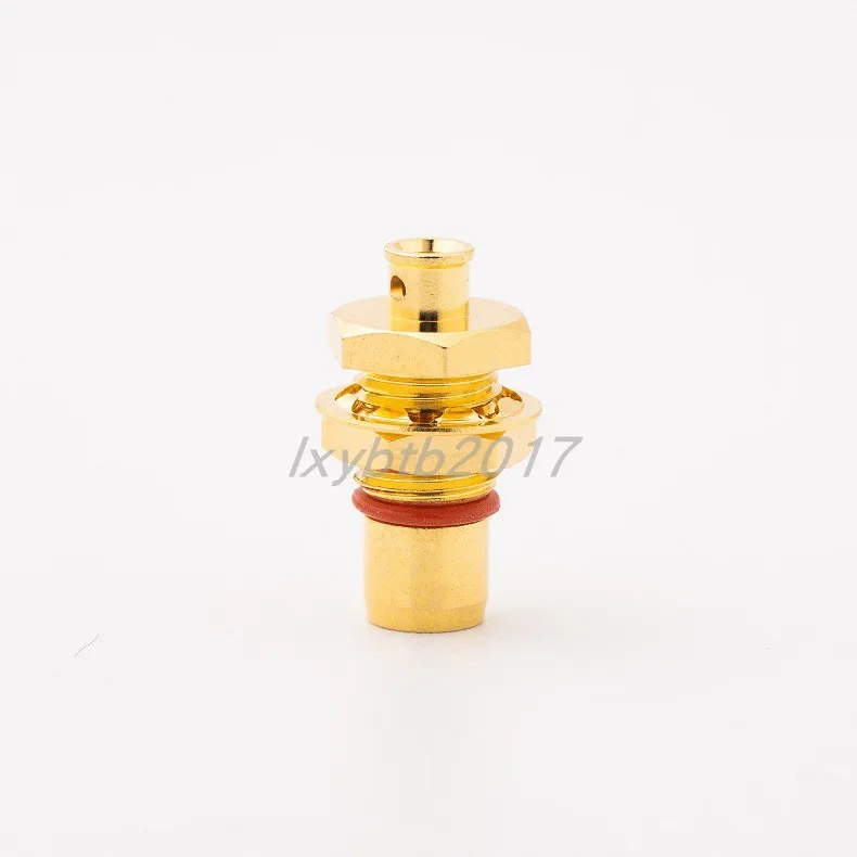RF connector BMA-JYB2 straight male with RG405 semi-steel semi-flexible 086 cable SFT- 50-2-1