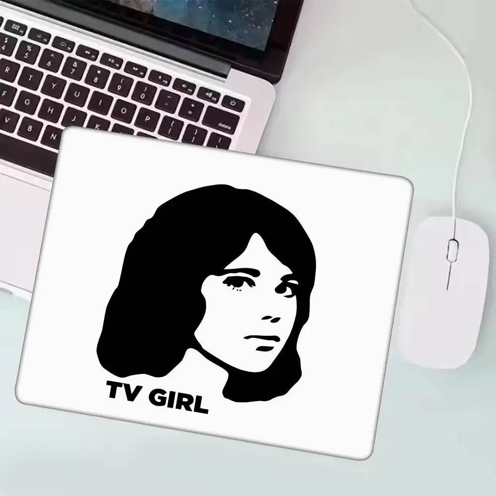 

Коврик для мыши Pop Band TV Girl, маленький коврик для мыши LockEdge для геймеров, коврик для компьютерного стола, прямоугольный противоскользящий резиновый коврик
