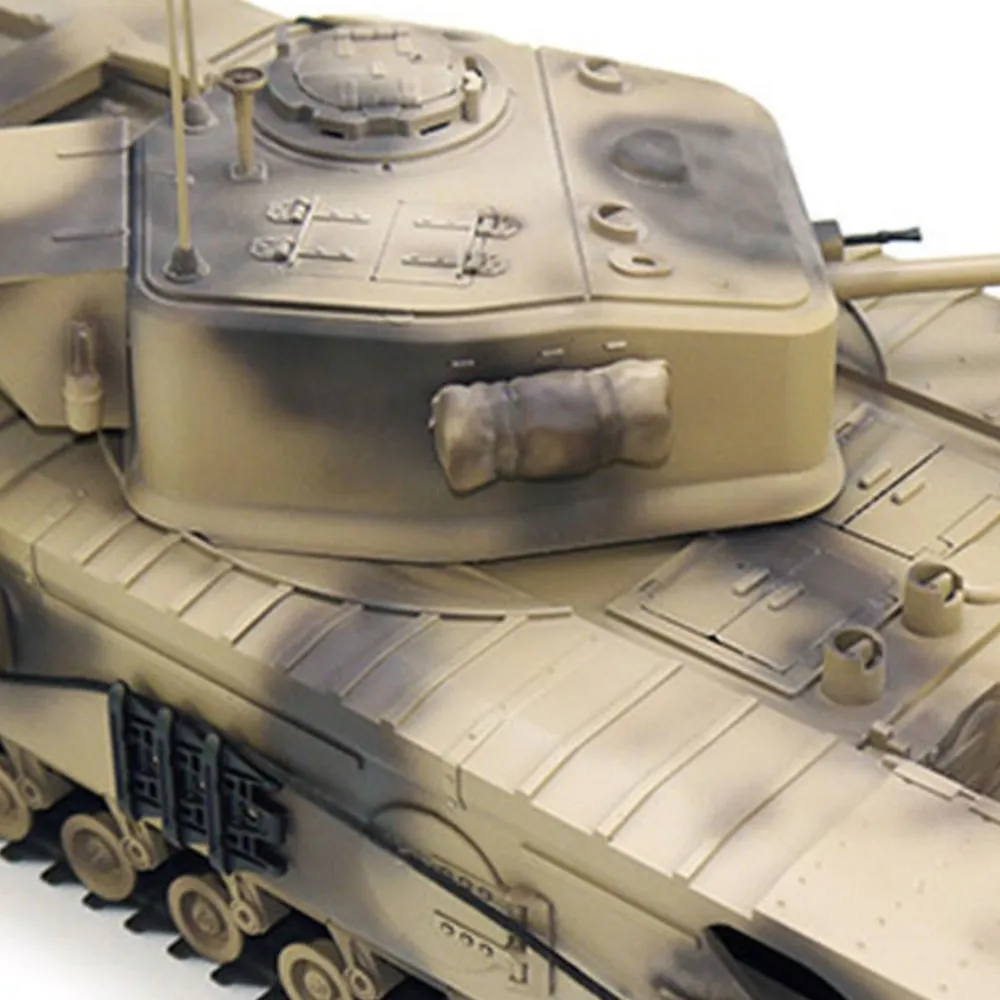 

Радиоуправляемая модель военного танка Tongde 1/16 с инфракрасным управлением, готовая к эксплуатации (RTR), Churchill Mk.VII, с металлическими гусеницами, электрический танк на пульте управления, игрушка