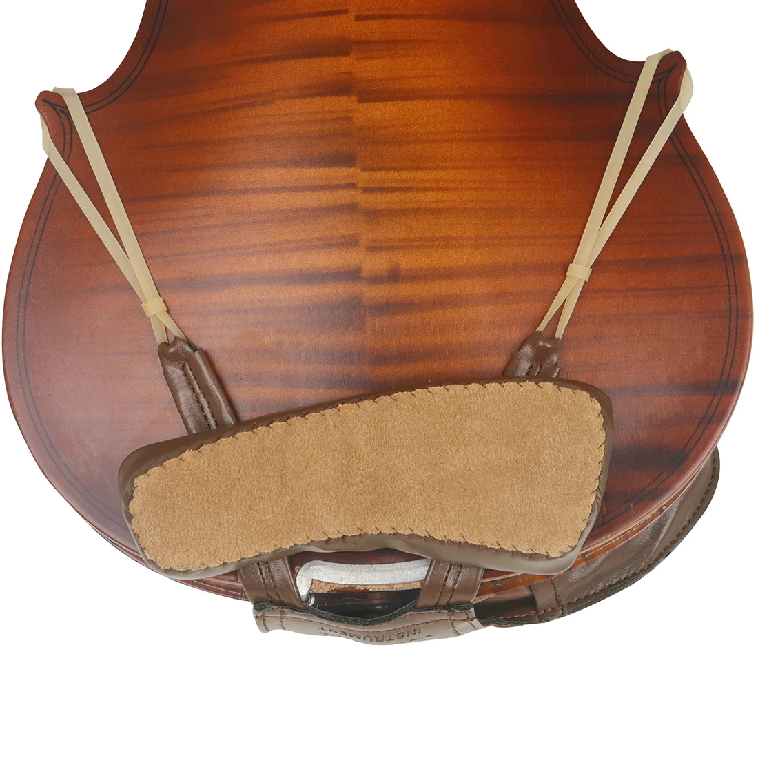 IRIN Violin Chinrest Shoulder Rest Violin Left Shoulder Pads Violin Padded Chin Rest 1/8 1/4 1/2 3/4 4/4 Violin Accessory Parts