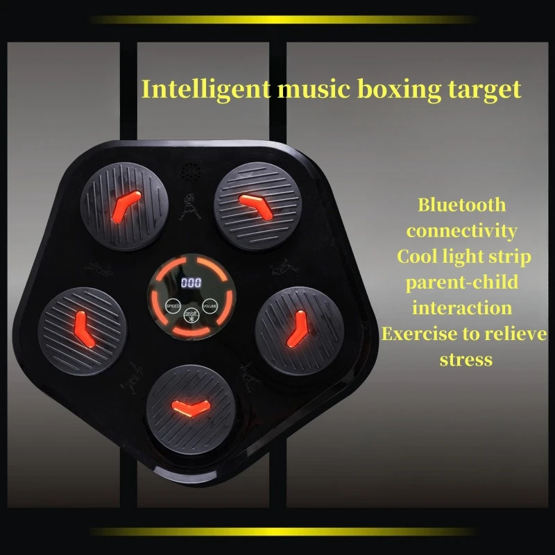 

Smart music boxing machine for home use, adults and children, Bluetooth music boxing target, electronic wall target, reaction