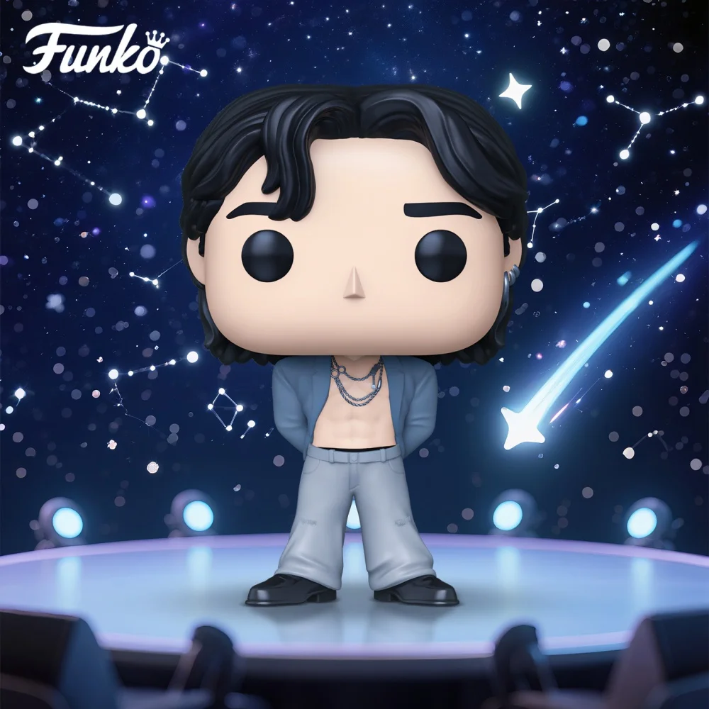 Figura de acción de Jung Kook Funko Pop Bangtan Boys Series Kim Tae Hyung Kim Seok Jin modelo de edición limitada coleccionar regalos originales