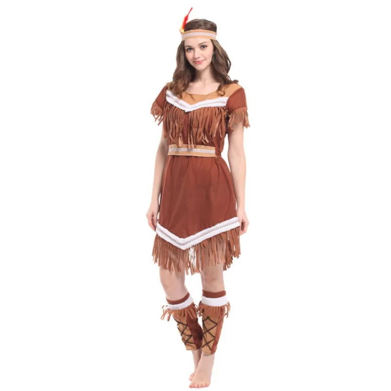 Halloween Cosplay Adult Indian Arabian Princess Dress Performance Costume Hunter view 2