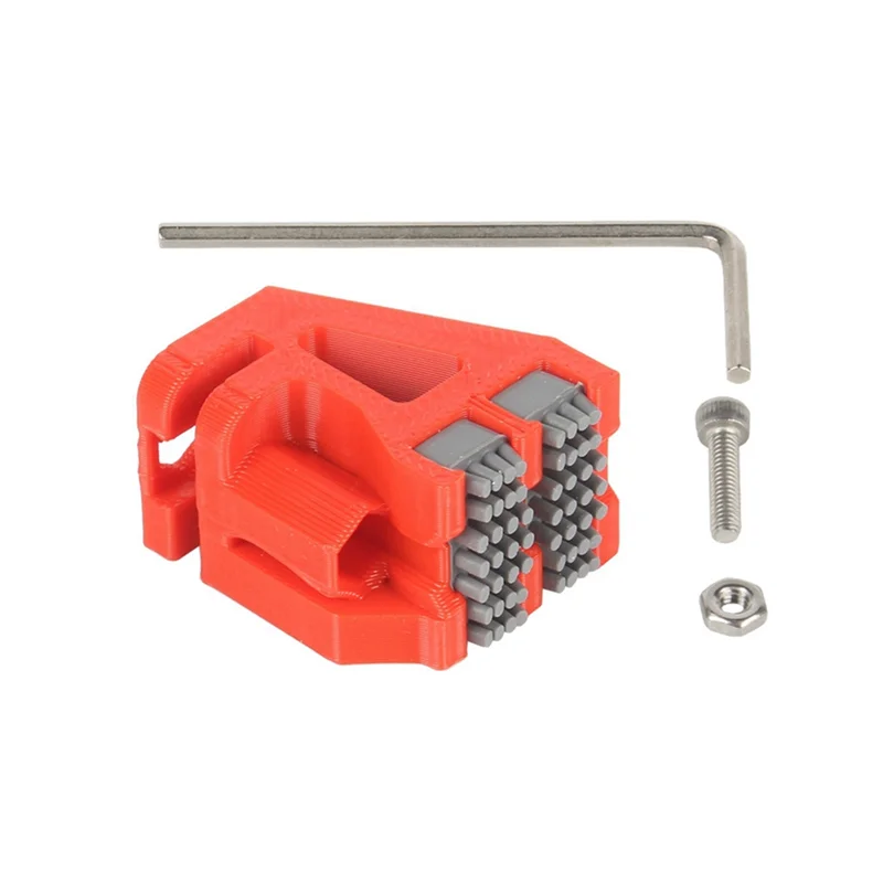 

Оптимальный силиконовый дворник с двойной насадкой Forbambu Lab X1/P1, очиститель насадок для 3D-принтера, инструмент, насадка, силиконовая щетка в сборе, красный