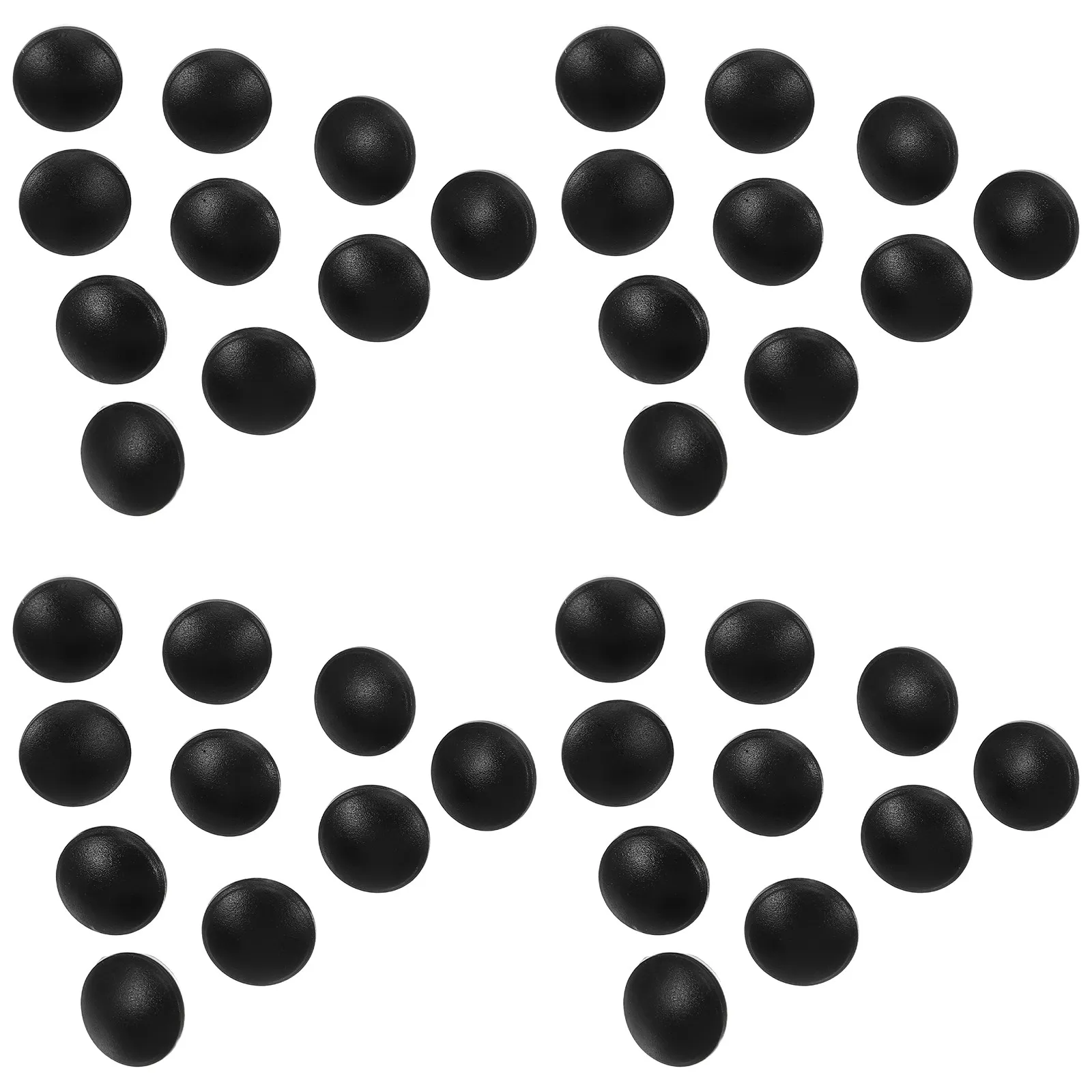 

50 шт. силиконовых заглушек-кнопок с широким краем 5 мм для отверстий в шкафах, полках, панелях, стульях (для маскировки отверстий после сверления)