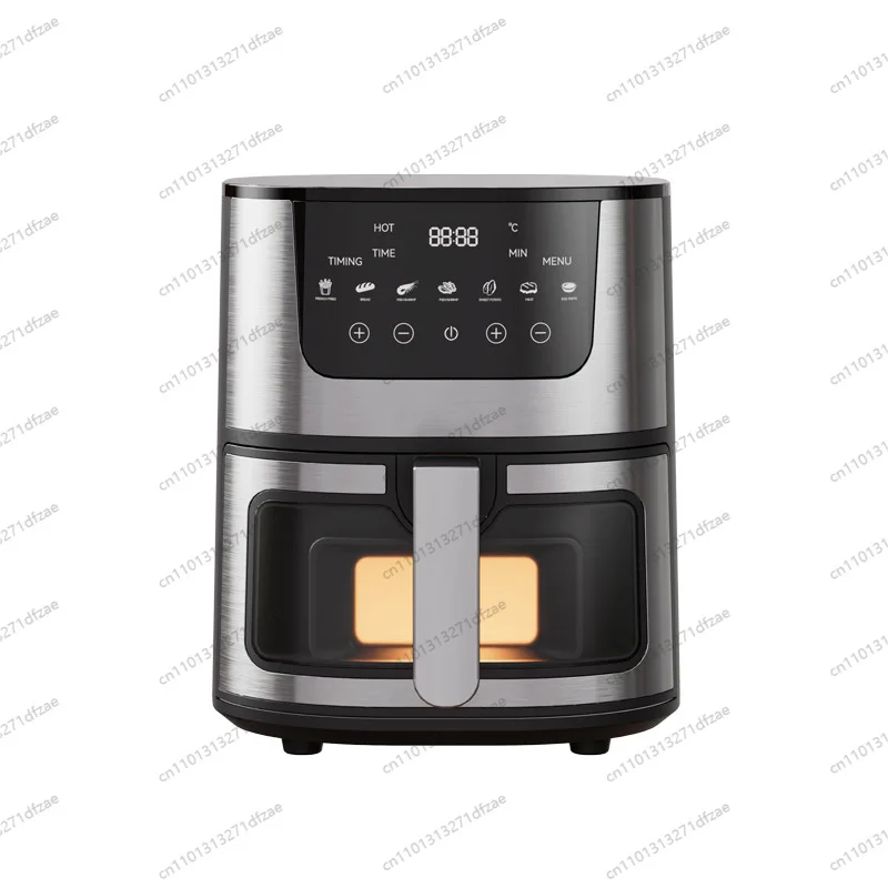 

Household Multifunctional Visual Stainless Steel Fryer Automatic Electric Oven Large Capacity Intelligent Baking