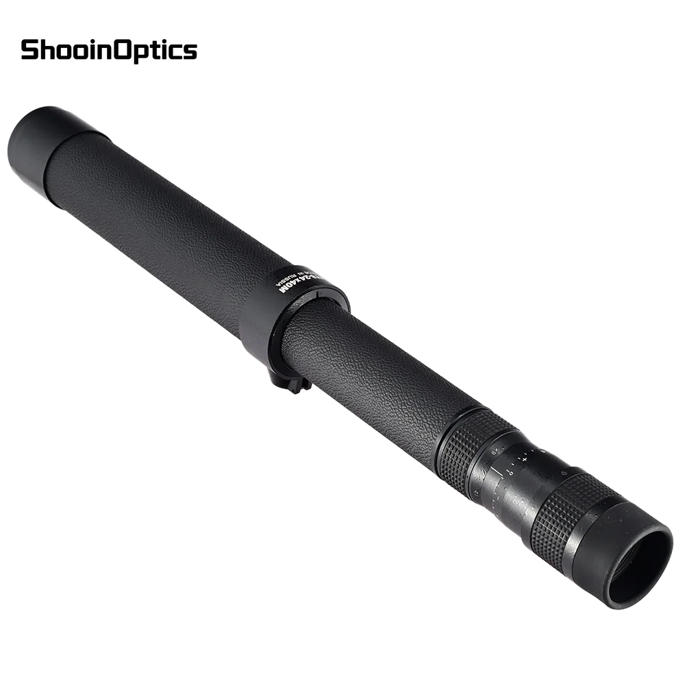 RU 8-24x40 Zoom Monocular Telescope Retractable Metal Body High Power Optical Spyglass For Travel Hiking