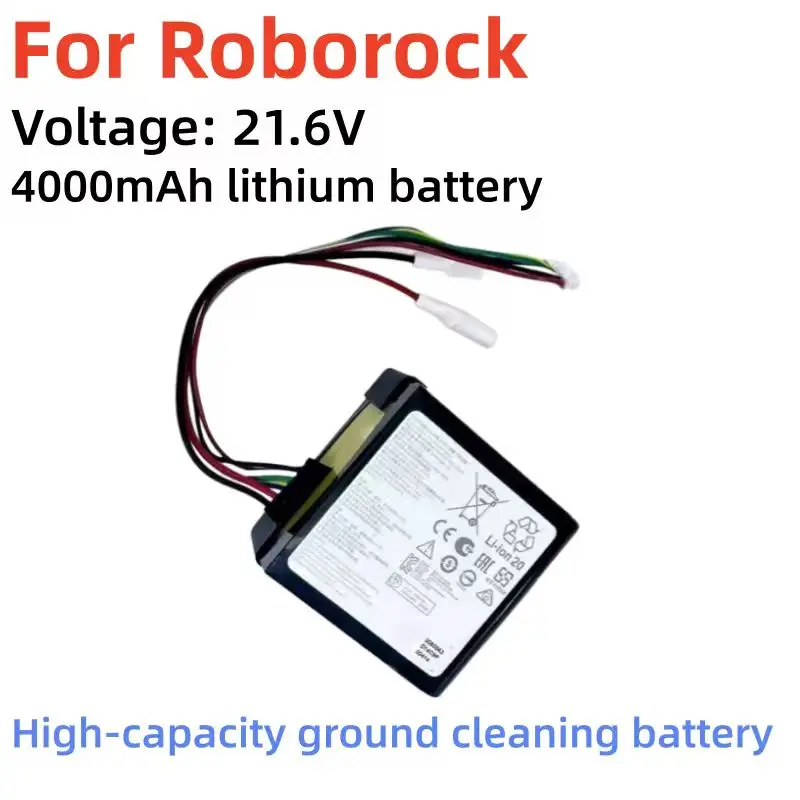

Новая перезаряжаемая литиевая батарея 21.6V для пылесоса-полотеровки Roborock моделей A10/A10plus