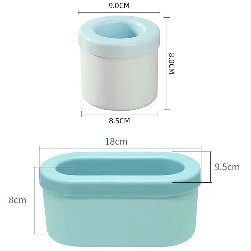 Large Silicone Ice Cube Mold Round Ice Bucket Summer Homemade DIY Refrigerator Freeze Ice Maker Ice Kitchen Bar Cube Mold Tools