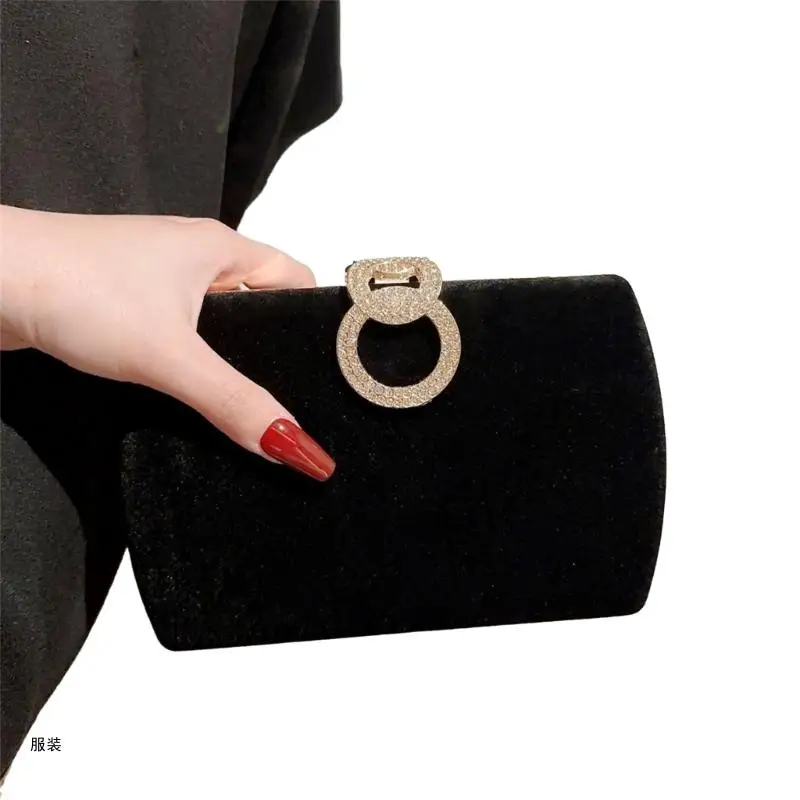 

D0UD Elegant Evening Bag Crossbody Clutch Shoulder Bags Fashionable Handbag Perfect for Parties and Proms