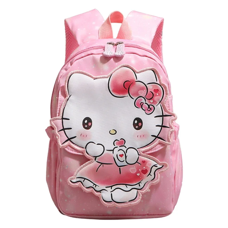 Sanrio Hello kitty Kuromi My melody Cute Children's Backpacks School Bag Large Capacity Mochila For Kids Students Girl Boy Gifts