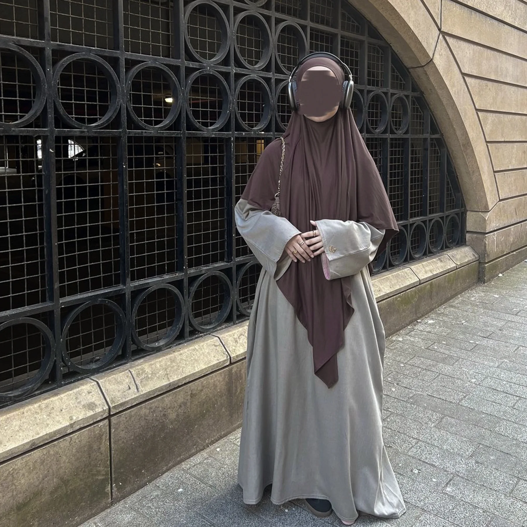 Moda Donna Hijab Khimar Ramadan Donne musulmane Preghiera modesta Sciarpa lunga Abbigliamento islamico all'ingrosso Hijab elastico di alta qualità