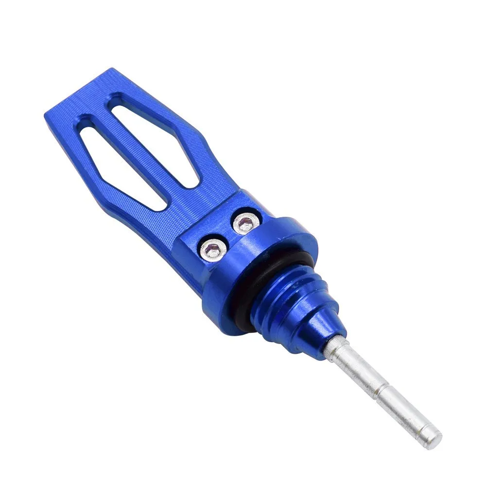 Universal Aluminum Alloy Oil Dipstick with Modified Screw Cover GY6 Motorcycle Accessories for Measuring Oil Level
