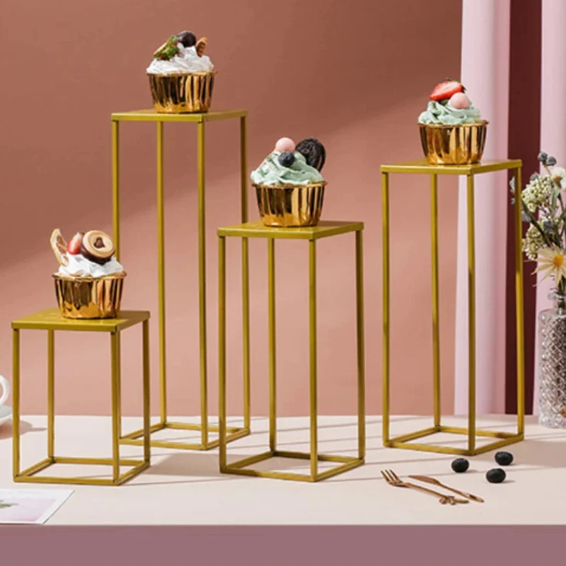 Dessert Plate Stand - Cake Pan Shelf, Wedding Decor & Photo Prop for Stylish Display