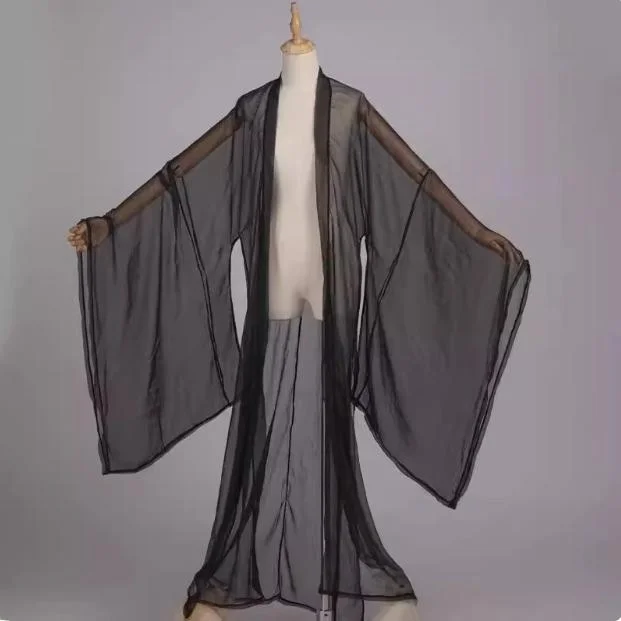 

Средневековый длинный плащ Све Я, костюм на Хэллоуин, традиционная китайская одежда из полиэфирного волокна для выступлений на сцене