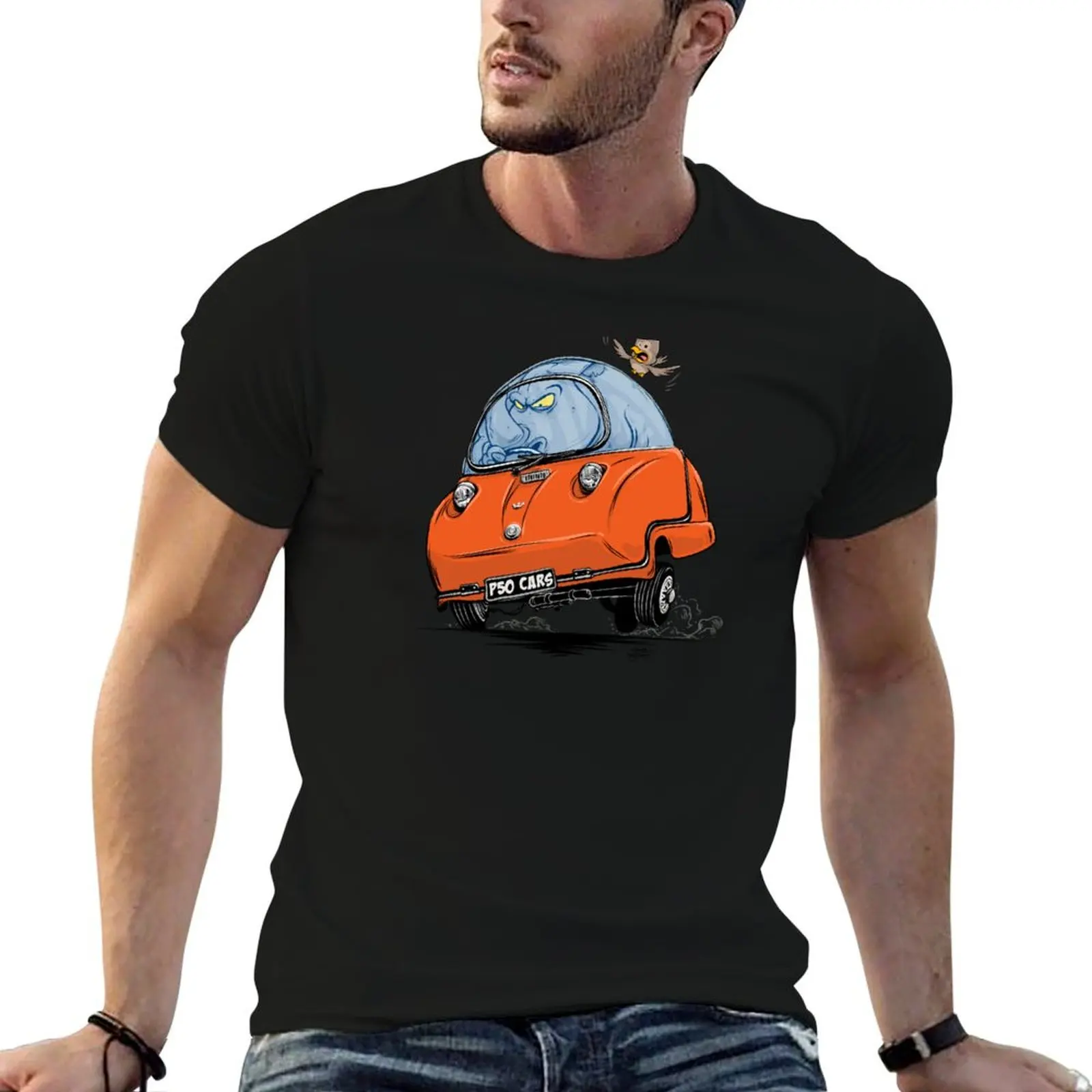 Peel TRIDENT Bubblecar Rhino by Junkers for P50CARS T-Shirt customs shirts graphic luxury clothes men