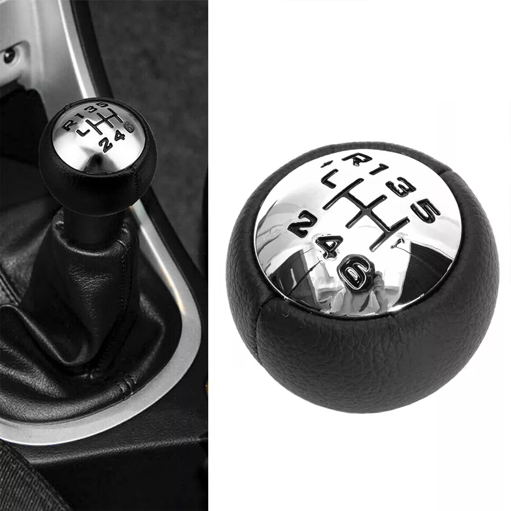 Black Gear Knob Gear Lever Shift Knob Color Black Precise Shifting Easy Installation High Universality Fitment Modern Style