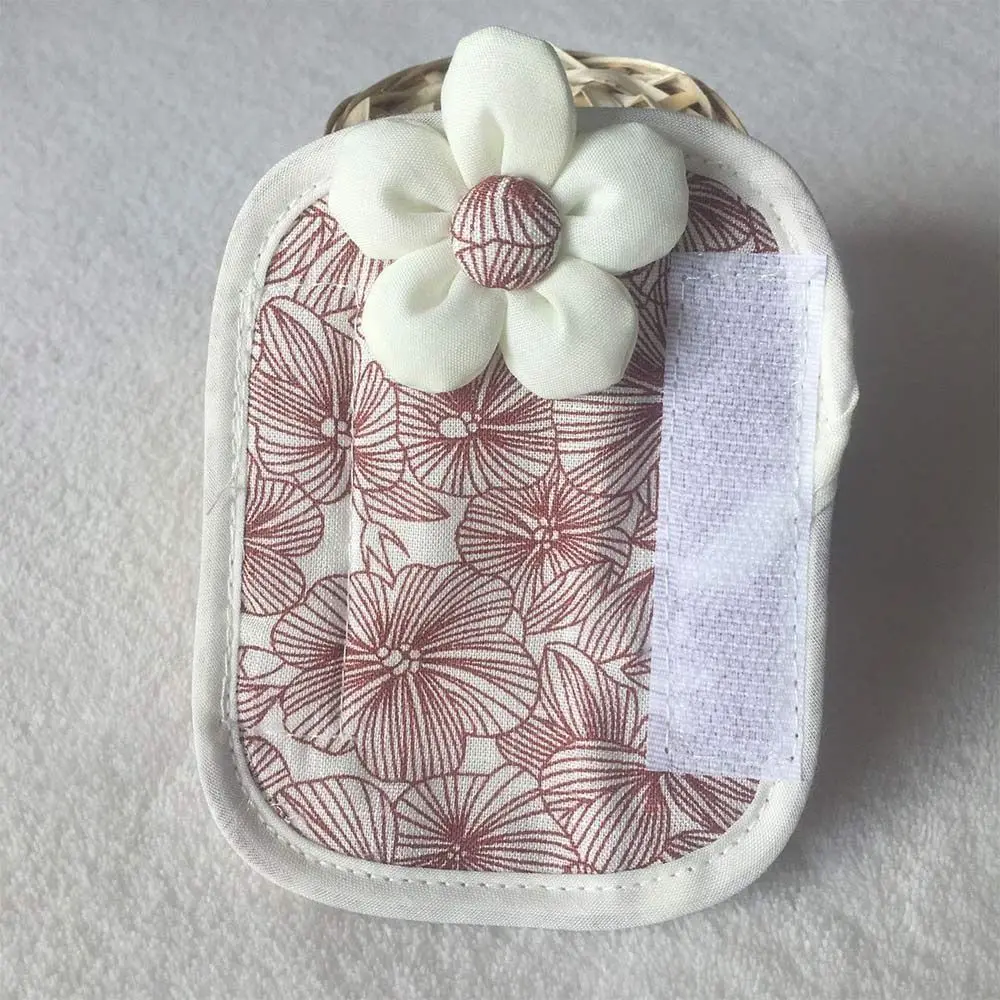 Floral Flower Handle Cover Anti-Static Soft Refrigerator Handle Covers Thicken Dust Proof Door Knob Covers Living Room