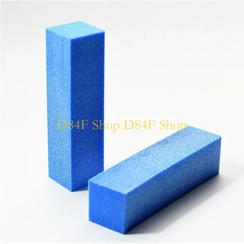 

D84F Постоянный полировальный блок для ноготков, белый абразив, четыре частичного использования, домашний