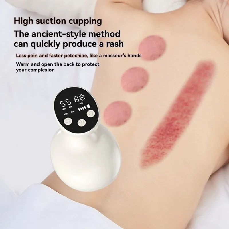 

USB Rechargeable Electric Gua Sha Scraping Massage Tool With Heating Functionality