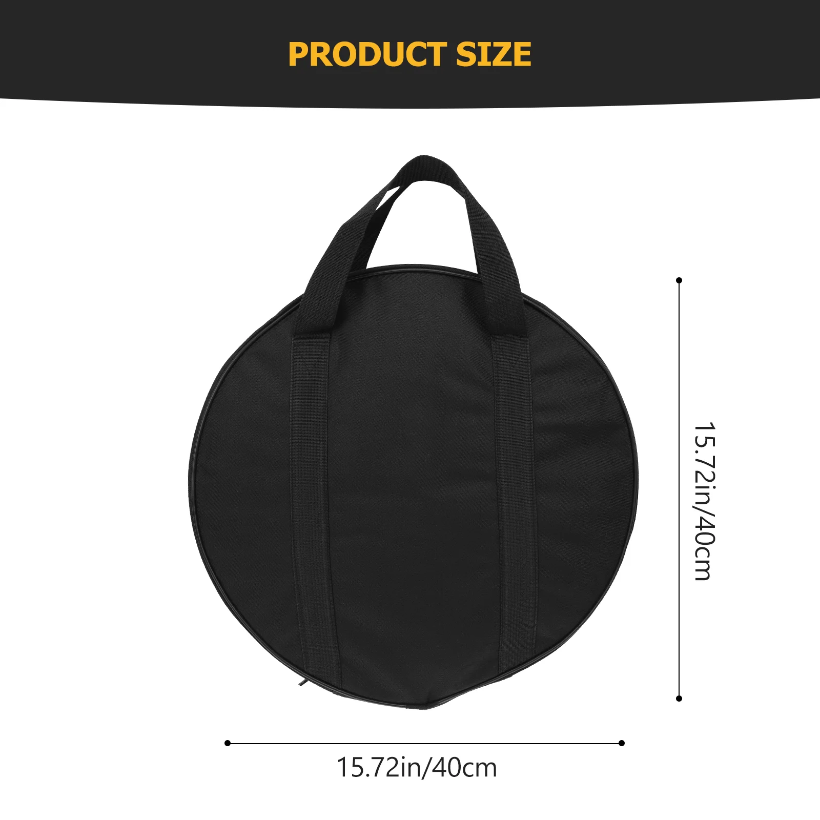 Gong Bag Portable Cymbal Case Cross-Body Carrier Thickened Instrument Oxford Cloth Storage