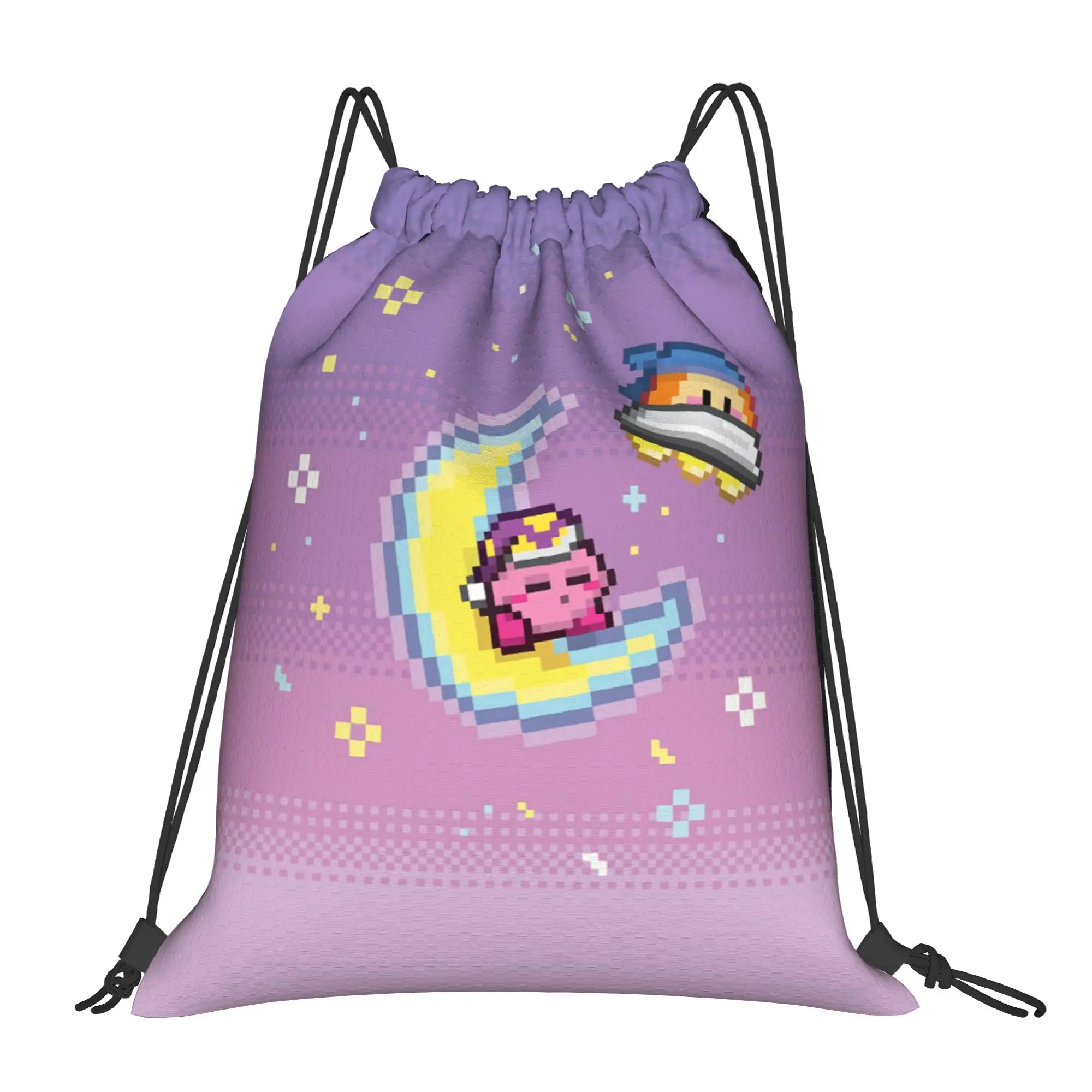 Bolsa con cordón personalizada de M-Marioes Video Game Brothers and Friends para ir de compras, mochilas de yoga, mochila deportiva para hombres y mujeres