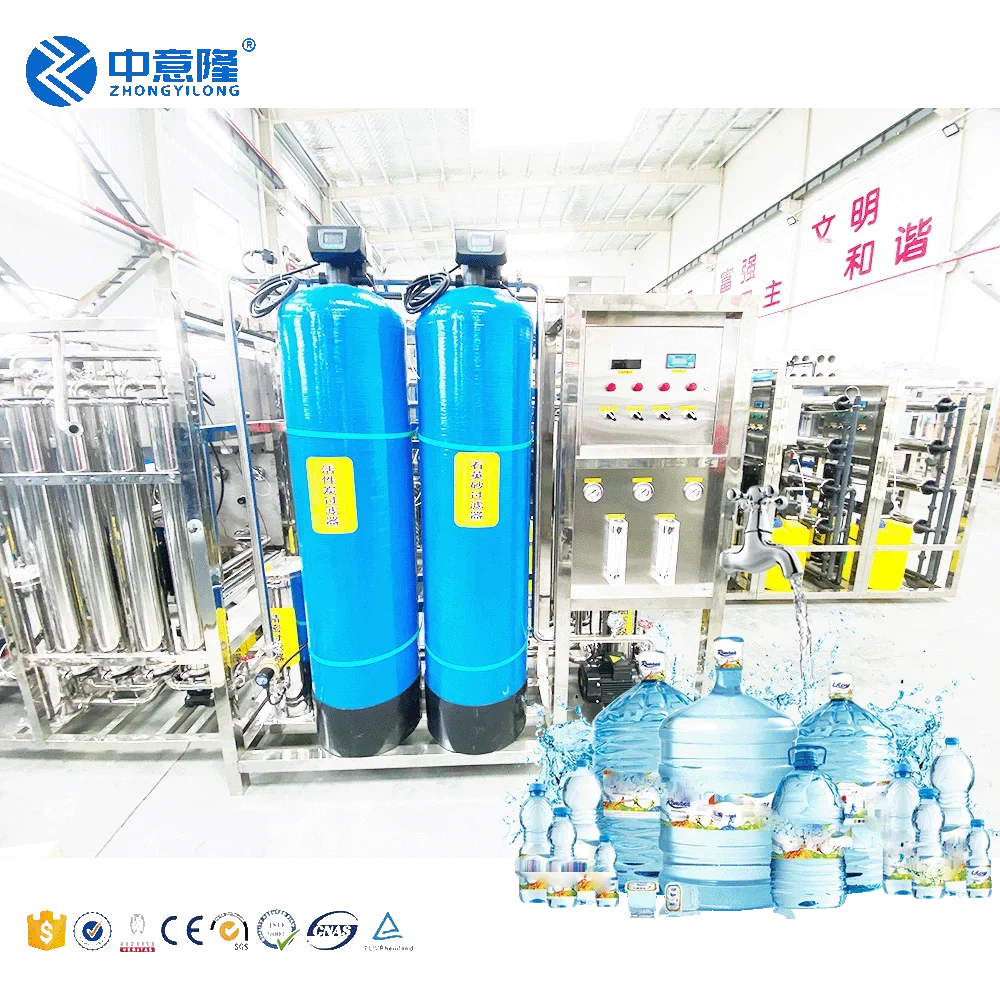 

Groundwater Well Water Reverse Osmosis Machinery RO Filter Mineral Water Making Machine Small Factory Water Treatment Equipment