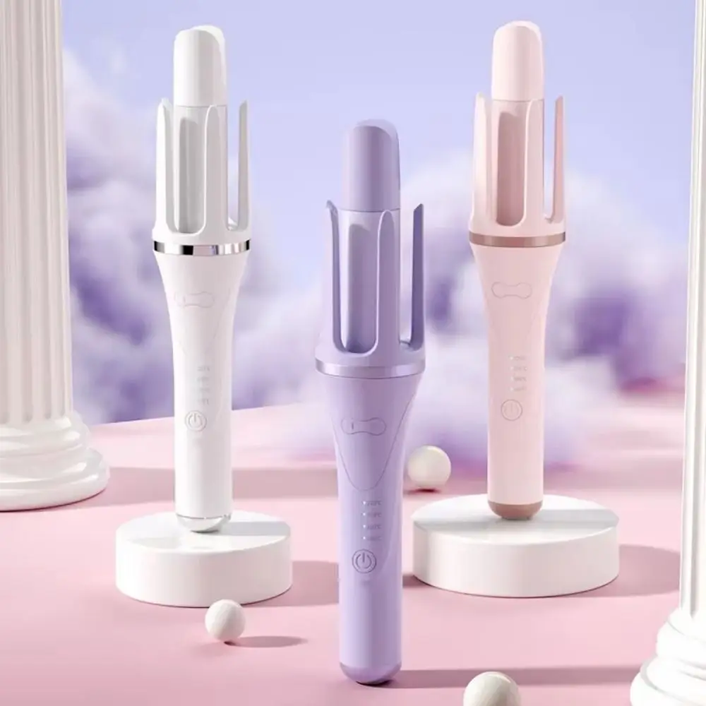 

Anti-Scald Automatic Hair Curler 32MM Adjustable Gear Curling Iron Rotating Non Damaging Hair Hair Curling Machine Dormitory