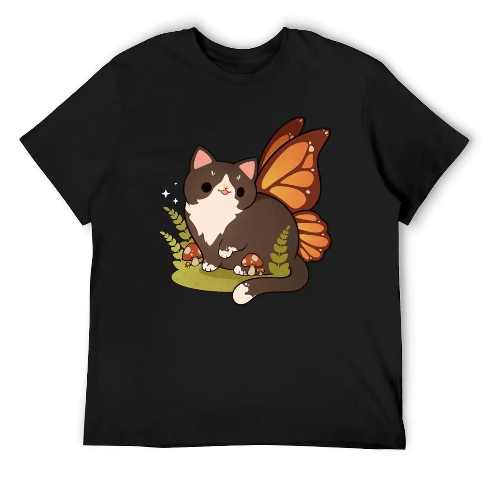 

Tuxedo fairy cat T-Shirt anime shirt kawaii clothes korean fashion mens graphic t-shirts funny