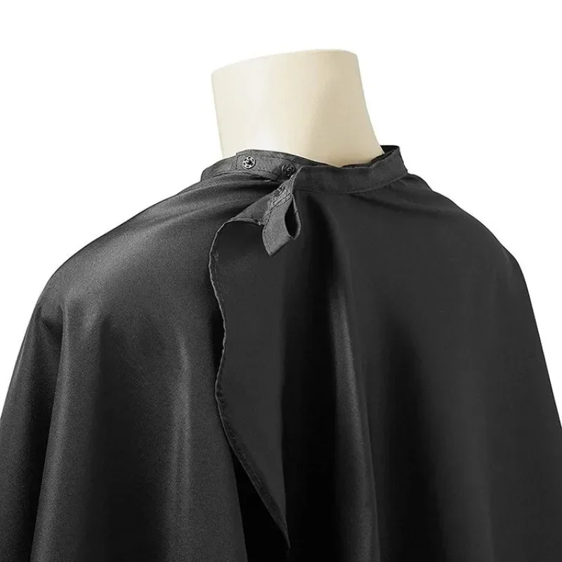Black Hairdressing Cape Professional Hair- Salon Barber Cloth Wrap Protect Gown Apron Waterproof Cutting Gown Hair Cloth Wrap