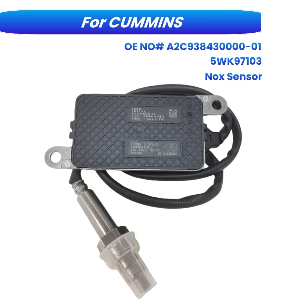 5WK97103 A2C938430000-01 24V Nitrogen Oxygen NOx Sensor For CUMMINS