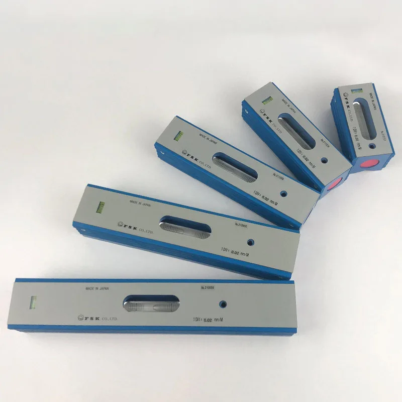 Japan FSK Precision Bar Level FLB1-100, FLB1-150, FLB1-200, Square Frame Level SLB1-250, SLB1-300