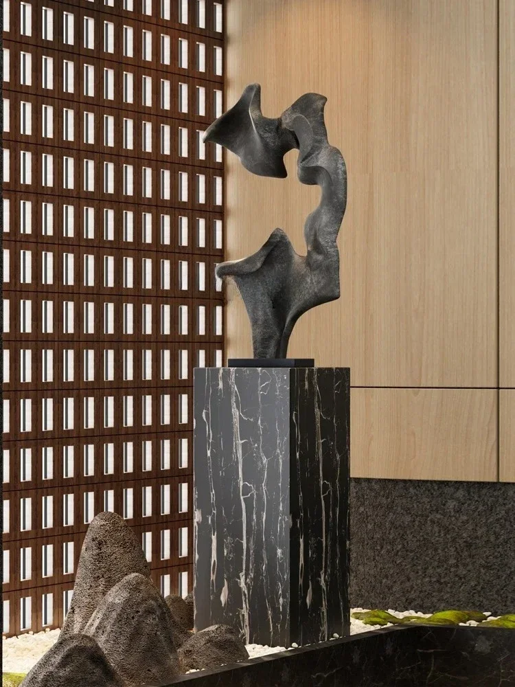 

Большая скульптура для декора отелей и гостевых домов: креативное художественное изделие, напольная каменная композиция