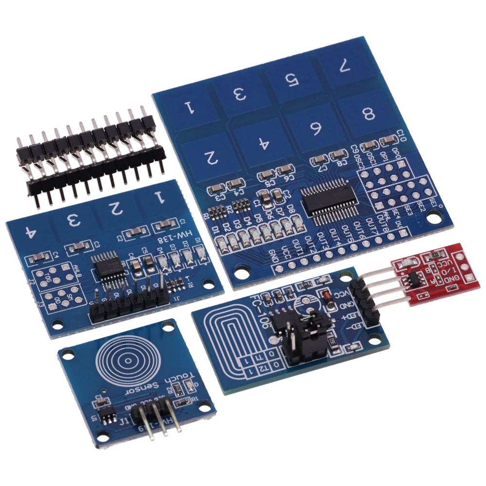 Ttp223 ttp224 Touch-Key-Schalter modul ttp226 ttp229 Berührungs knopf kapazitive Schalter Ein kanal rekonstruktion