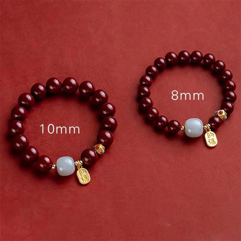 1pc Lucky Wealth Red String Bead Bracelet Bangle Handmade Adjustable Attract Money Wealth Bracelet For Women Men Gift