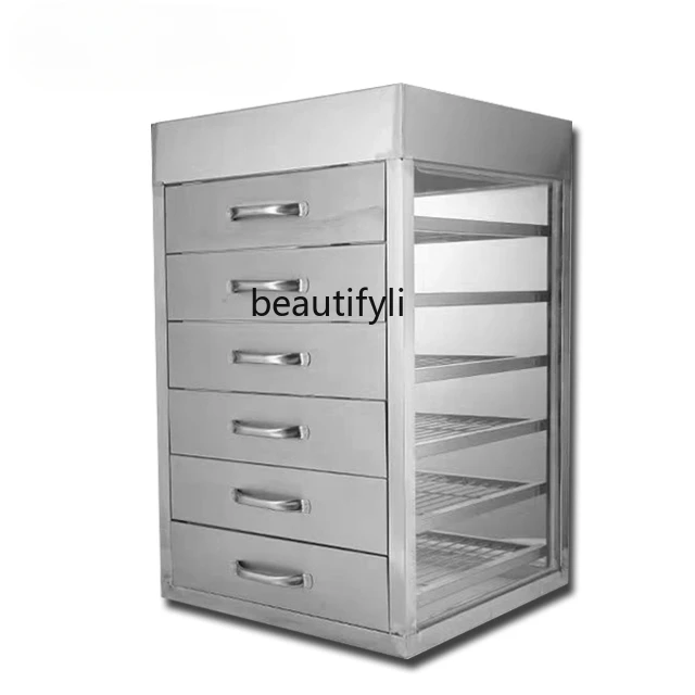 

Commercial drawer steamer tempered glass steamer stainless steel steamer