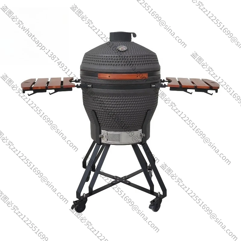 Suitable for New Large Outdoor Charcoal Oven Stainless Steel Baking Net Stainless Steel Tripod