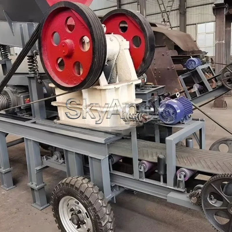 Deposit Price High Performance Jaw Crusher For Quarry Mine Ore Fragmentation Construction Site Aggregate Manufacturing Work Use