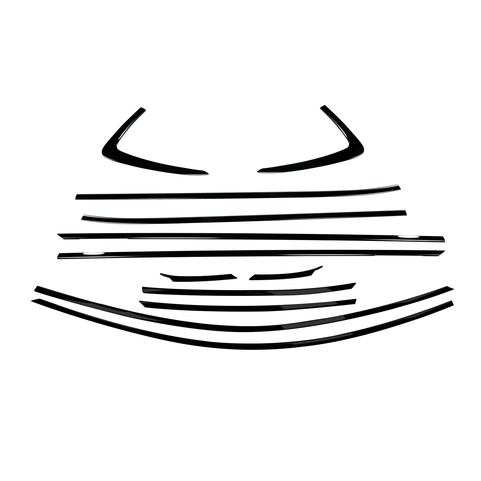 

Exterior Window Trim Strip Door Cover Decoration For Mazda CX-30 2019-2025