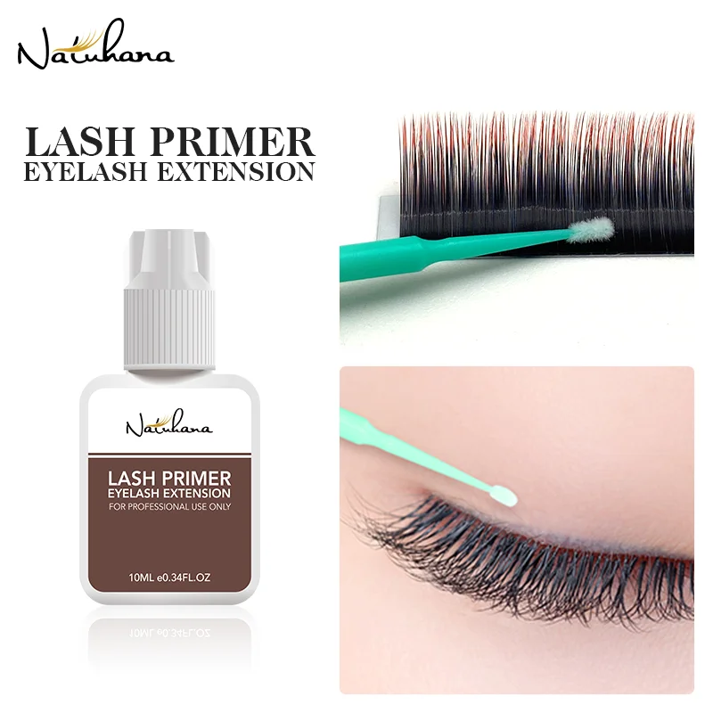 NATUHANA  Eyelash Extensions Glue Primer for Lash Application From South Korea 10ml Fixing Agent Lashes Glue Makeup Tools